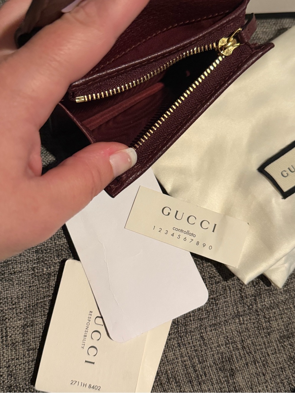 Gucci Ophidia Wallet w/COA - Picture 10 of 13